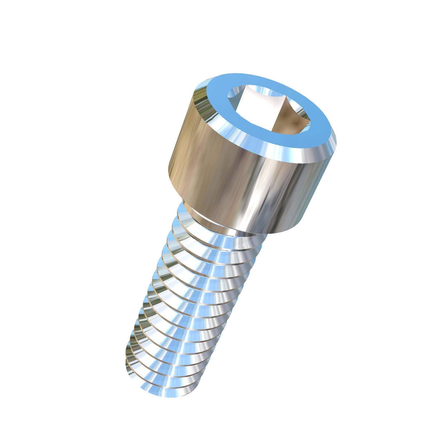 10-Pack 1/4-20 X 3/4 UNC Grade 2 Titanium Socket Head Machine Screws (CP) - Ideal for Automotive, Aerospace & Industrial Applications