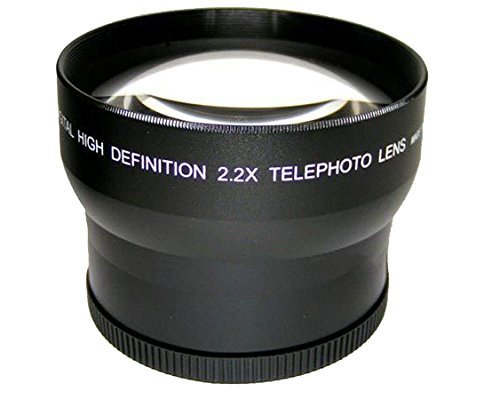 Premium 2.2x High-Grade Telephoto Lens for Canon PowerShot SX70 HS Camera with Adapter - Enhance Wildlife & Sports Photography