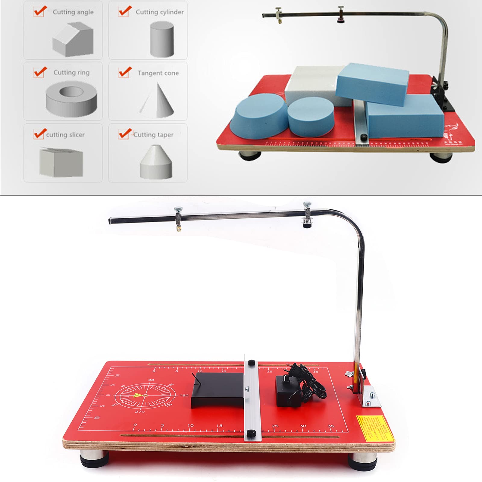 35W Hot Wire Foam Cutter - Multifunctional Foam Cutting Machine Stand for DIY Crafts, Model Making & Home Decor Projects