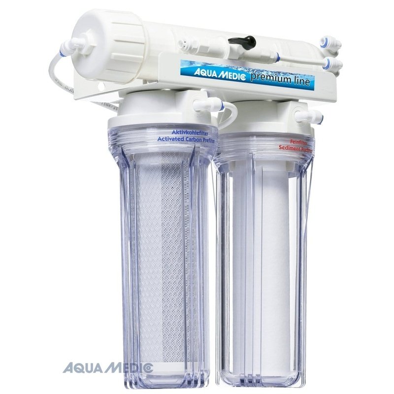Aqua Medic Premium Line 190 Reverse Osmosis System - 75-190 L/Day High Efficiency Water Filtration Unit | Perfect for Aquariums, Hydroponics & Home Water Purification