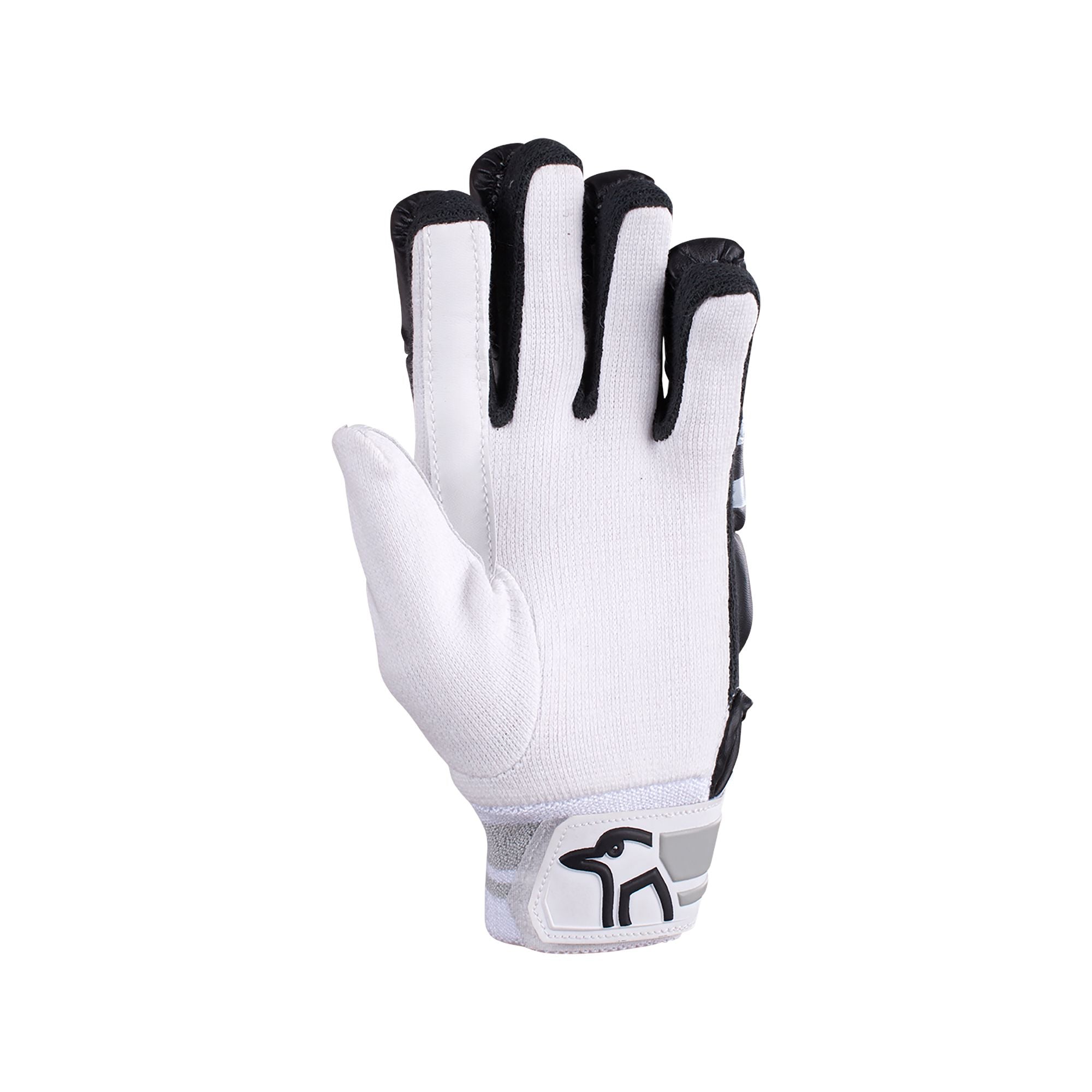 Kookaburra 6.1 T20 BLACK Cricket Batting Gloves 2025 - Premium Leather Protection for Cricket Players | Perfect for T20 Matches & Training Sessions