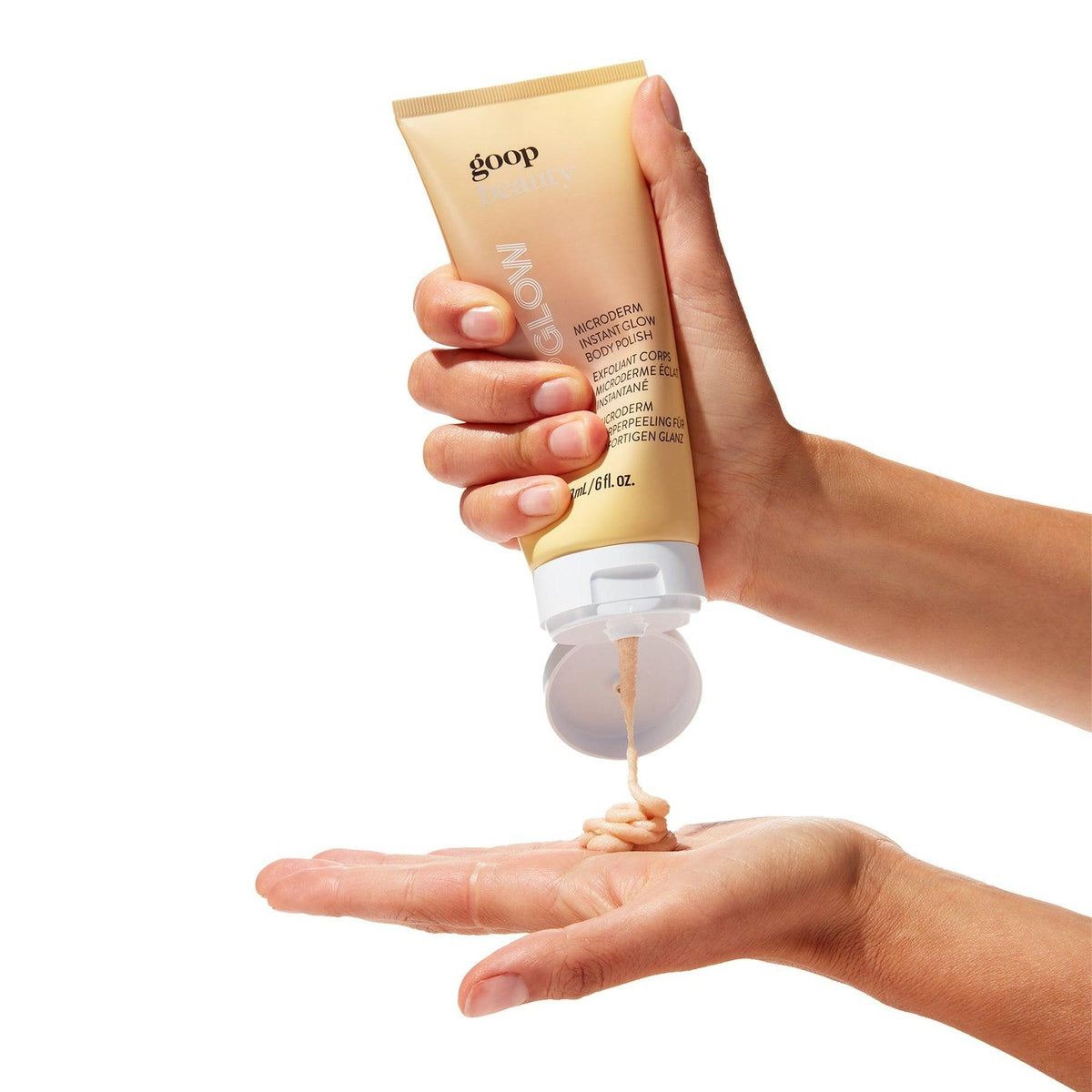 GOOPGLOW Microdermabrasion Body Scrub - Exfoliating & Brightening Body Polish for Smooth, Glowing Skin | Perfect for Pre-Party Prep & Post-Workout Refresh
