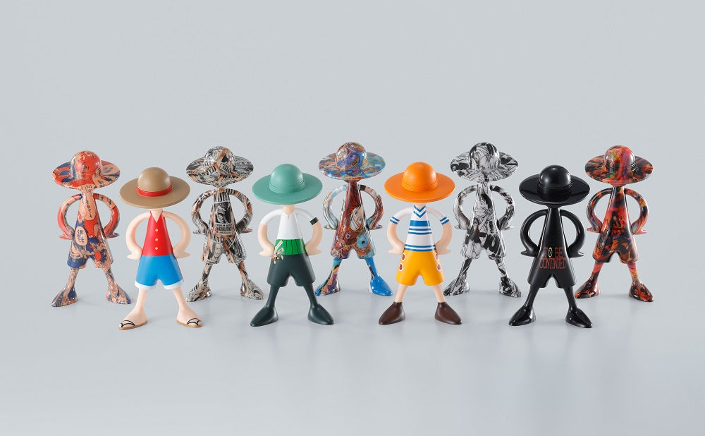 Bandai One Piece Luffy's Archive of Adventure Vol.1 Trading Figures Box Set of 10 - Anime Collectibles for Fans & Display | Perfect for Home Decor, Office Display & Gift Giving