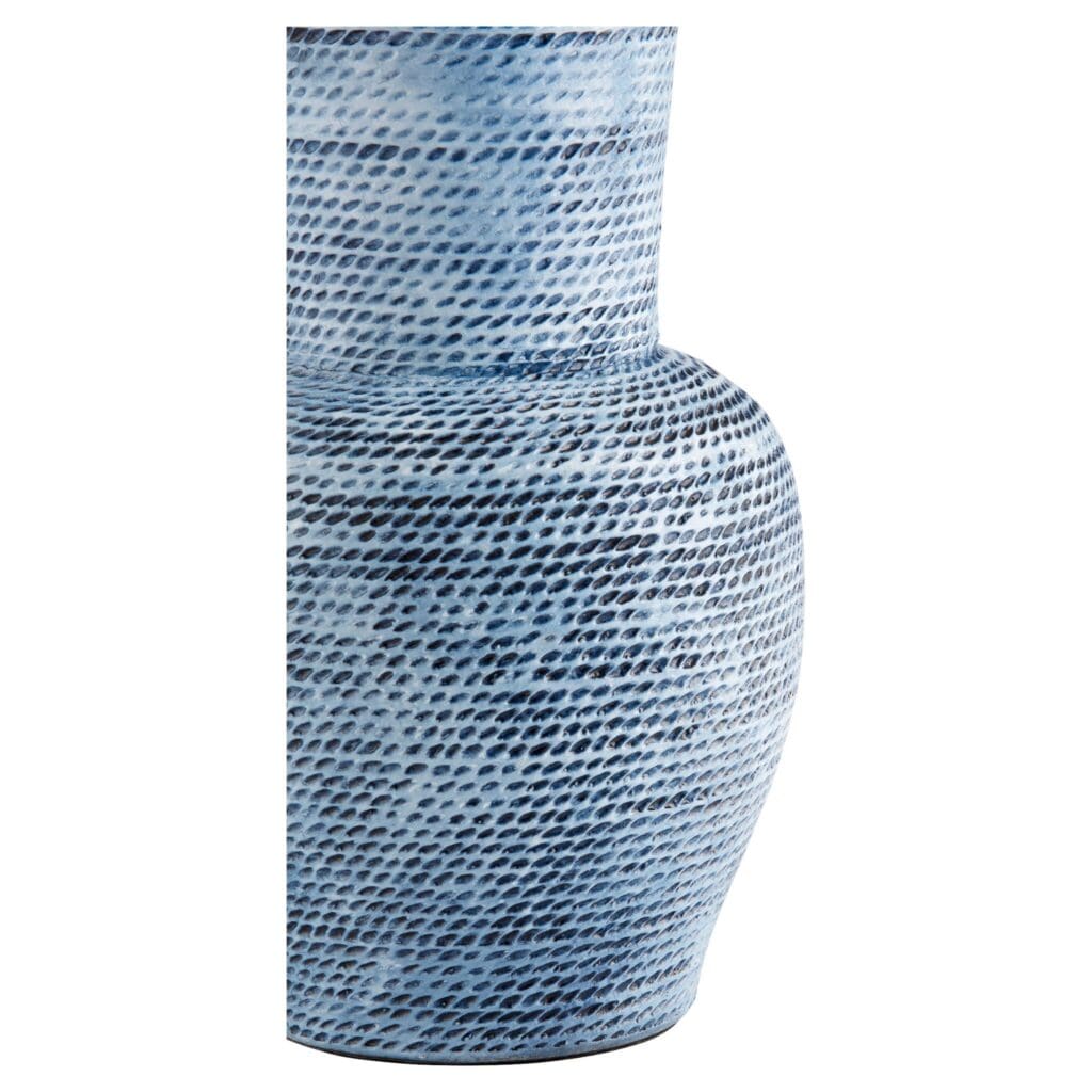 Cyan Design 11552 Hopewell Vase - Blue Ombre Large Ceramic Vase for Home Decor, Wedding Centerpiece, Living Room & Dining Table Decoration
