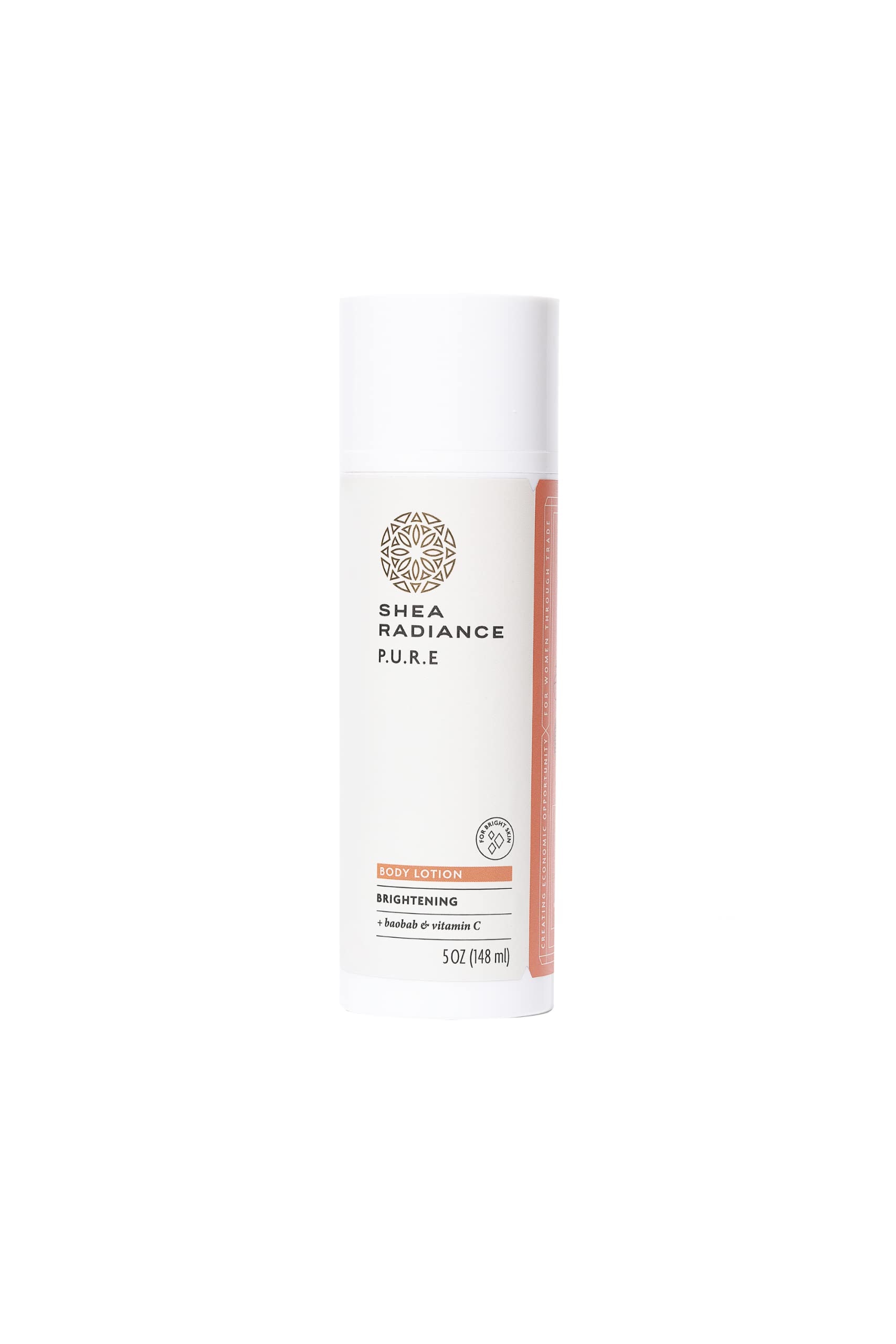 Shea Radiance Brightening Body Lotion with Vitamin C & Niacinamide - Hydrating & Glowing Skin Care for Dry Skin - Perfect for Daily Moisturizing & Nighttime Routine