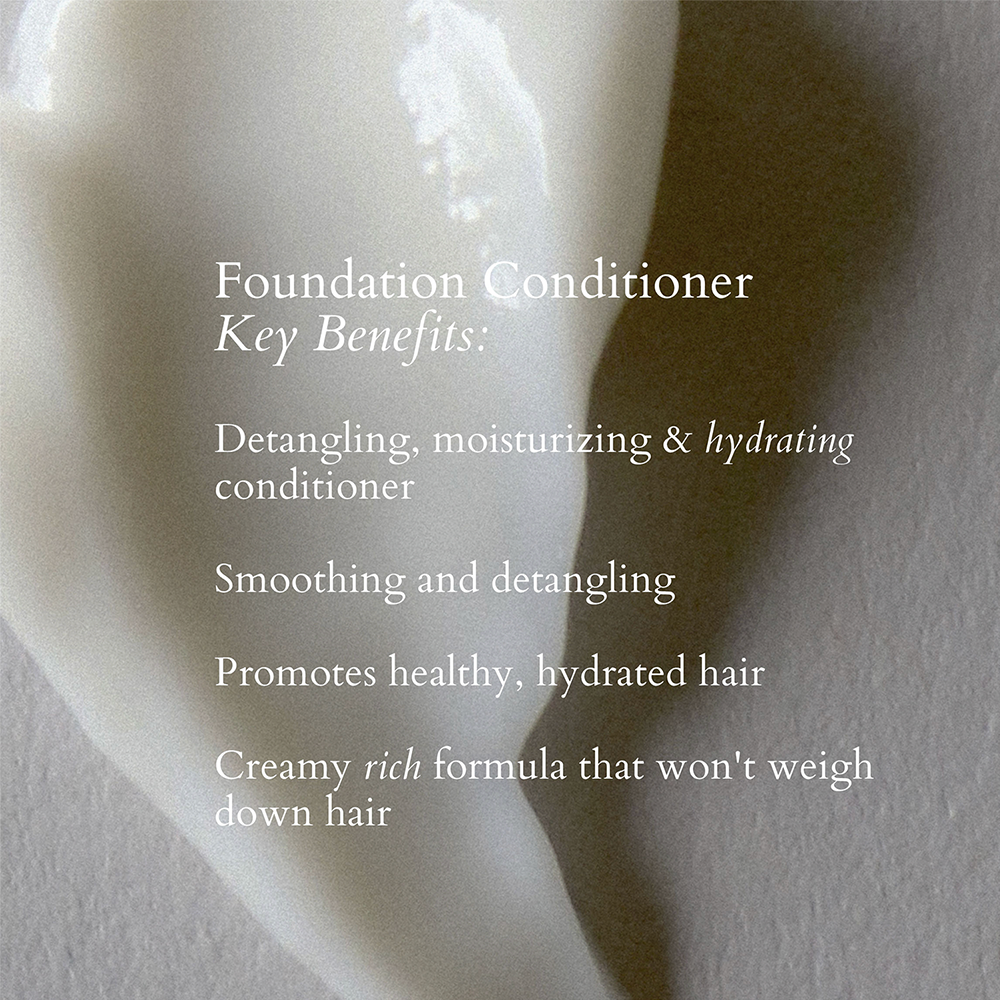 Best Foundation Conditioner for Hair Repair & Hydration | Natural Ingredients for Dry, Damaged Hair | Perfect for Daily Use & Salon Treatments