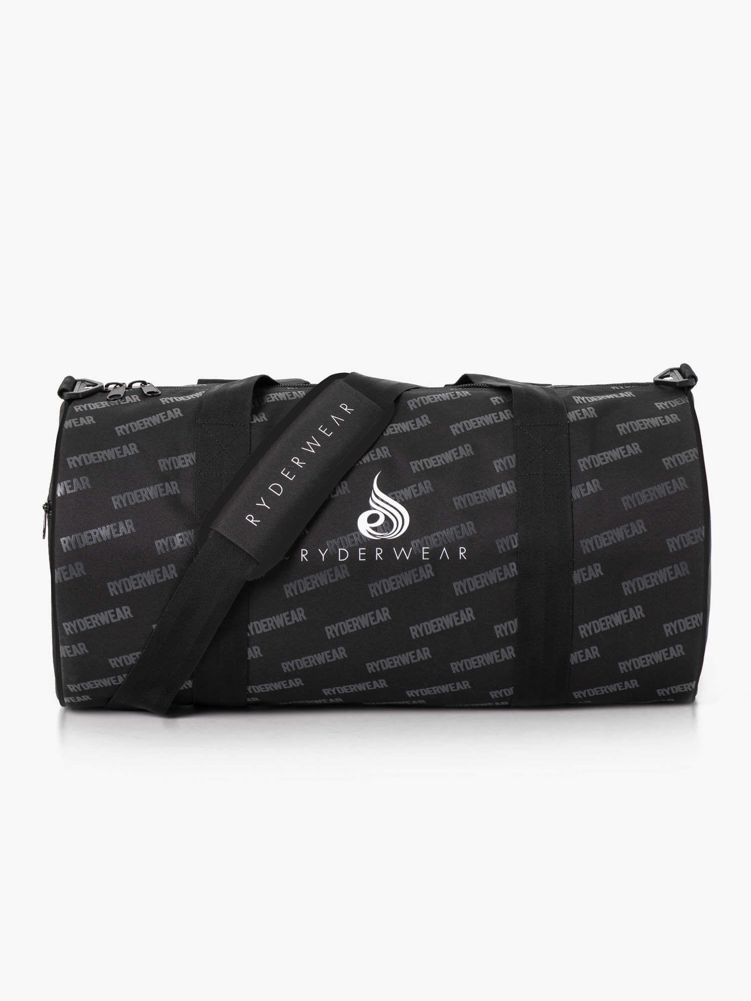 Premium Signature Duffle Bag - Large Travel Duffel Bag for Men & Women, Water-Resistant Black Gym Bag with Adjustable Shoulder Strap - Perfect for Workouts, Travel, Sports & Weekend Getaways