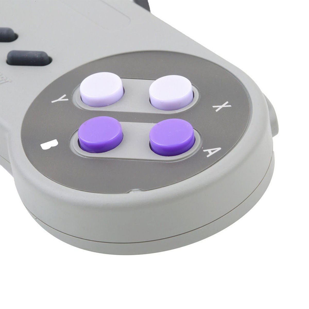 Original Super Nintendo SNES Controller Bundle with AV Cable & Power Adapter - Compatible with SNES Classic Console - Perfect for Retro Gaming & Collectors