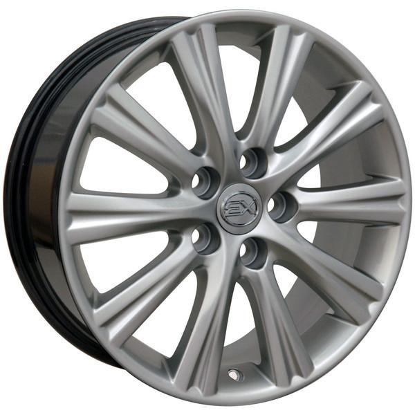 17 Inch Hypersilver Alloy Wheel Replacement for Toyota & Lexus - OEM Style Replica Rim 9489833 | Perfect for Off-Road, Street Performance & Custom Car Upgrades