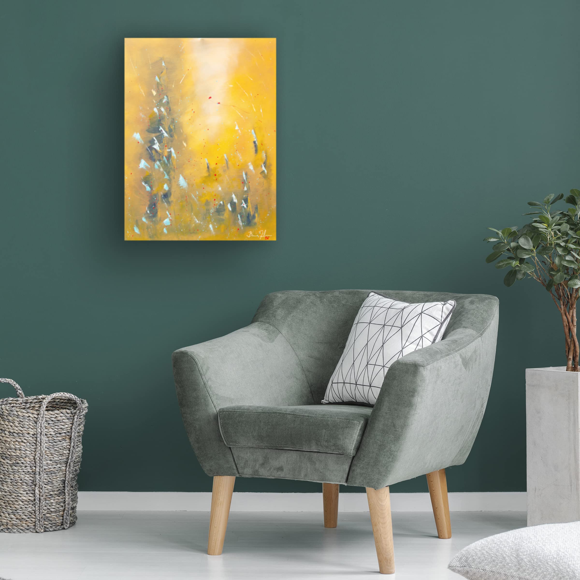 Brian Fisher 'Sun' Canvas Art Print - Modern Wall Decor for Living Room, Bedroom & Office - Trademark Fine Art