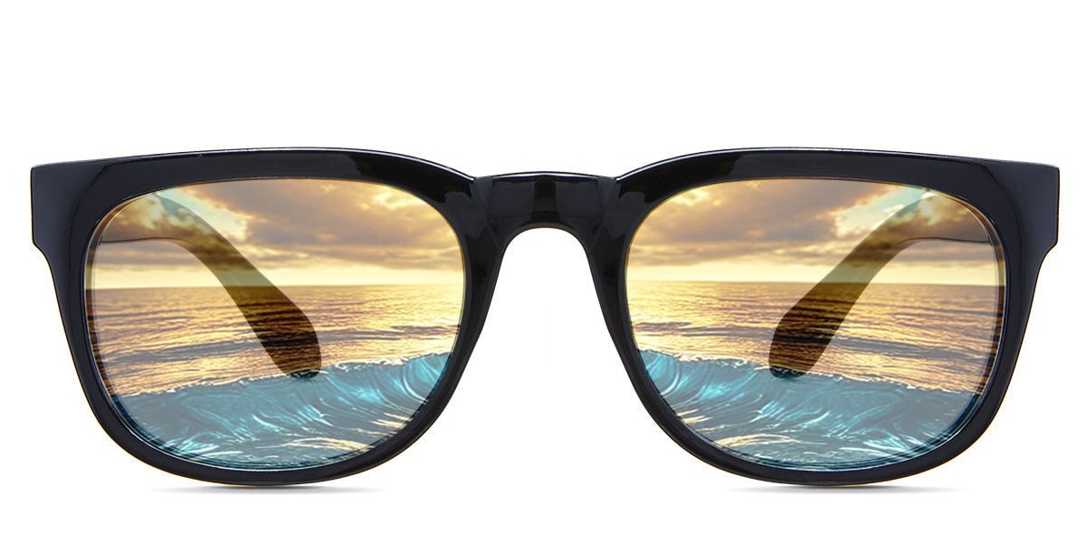 Men's Prescription Tinted Sunglasses - UV Protection Polarized Lenses for Driving, Fishing & Outdoor Activities