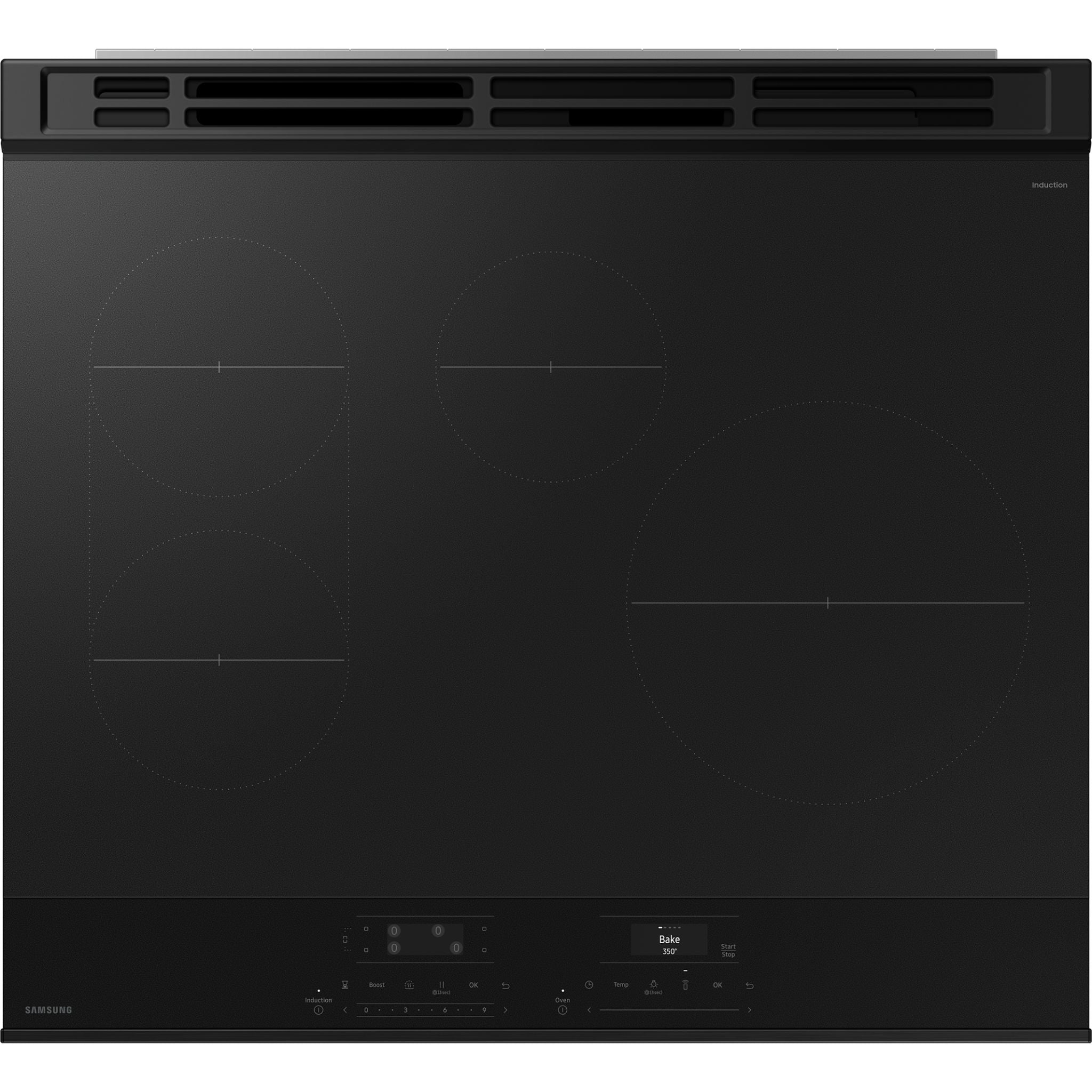 Samsung Slide-In Induction Range NSI6DG9300SRAC - 36