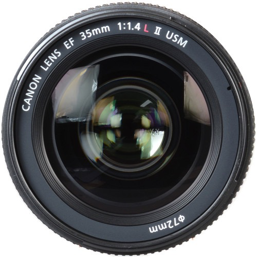 Canon EF 35mm F1.4L II USM Wide Angle Lens for Portrait & Landscape Photography - Perfect for Professional DSLR Cameras, Low Light Shooting & Travel Photography