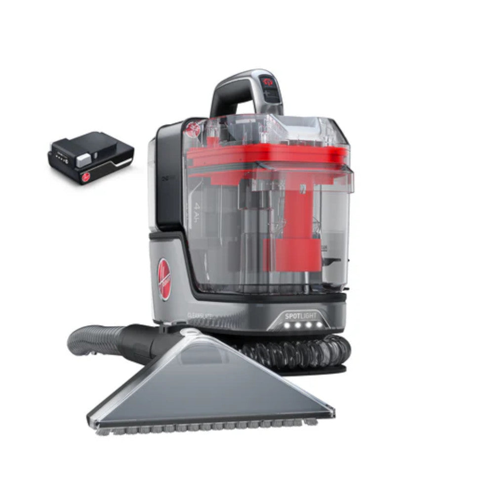 HOOVER BH14040VCD ONEPWR® Cleanslate™ Cordless Carpet & Upholstery Spot Cleaner Kit for Pets - Refurbished with Home Essentials Warranty | Perfect for Pet Hair Removal & Stain Cleaning on Furniture, Carpets, and Car Seats