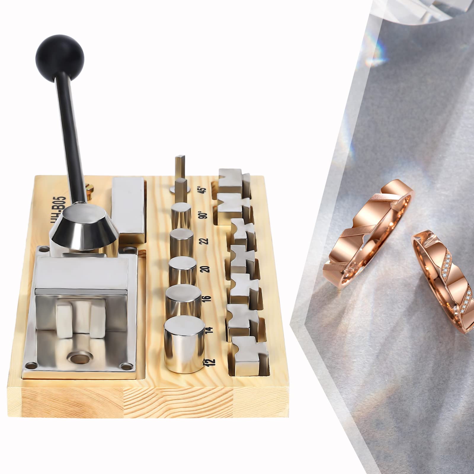 Professional Ring Bending Tool Set - Jewelry Making Pliers & Ring Earring Maker Machine for DIY Crafting - Perfect for Jewelers, Hobbyists & Handmade Earring Creation