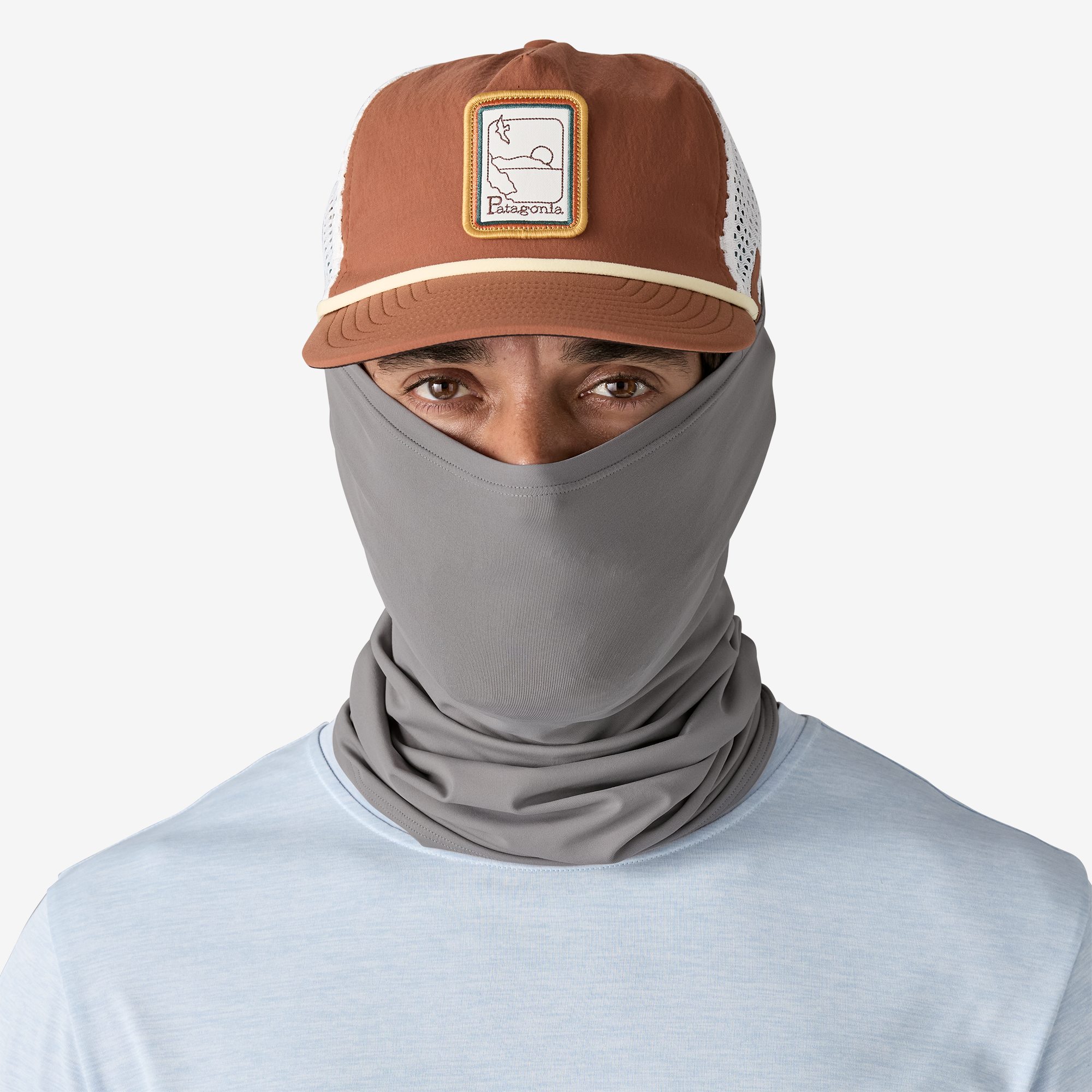 Sun Mask 22397 Fegy - UV Protection Face Cover for Outdoor Activities, Cycling, Running & Hiking - Breathable & Lightweight Sun Shield for Men & Women