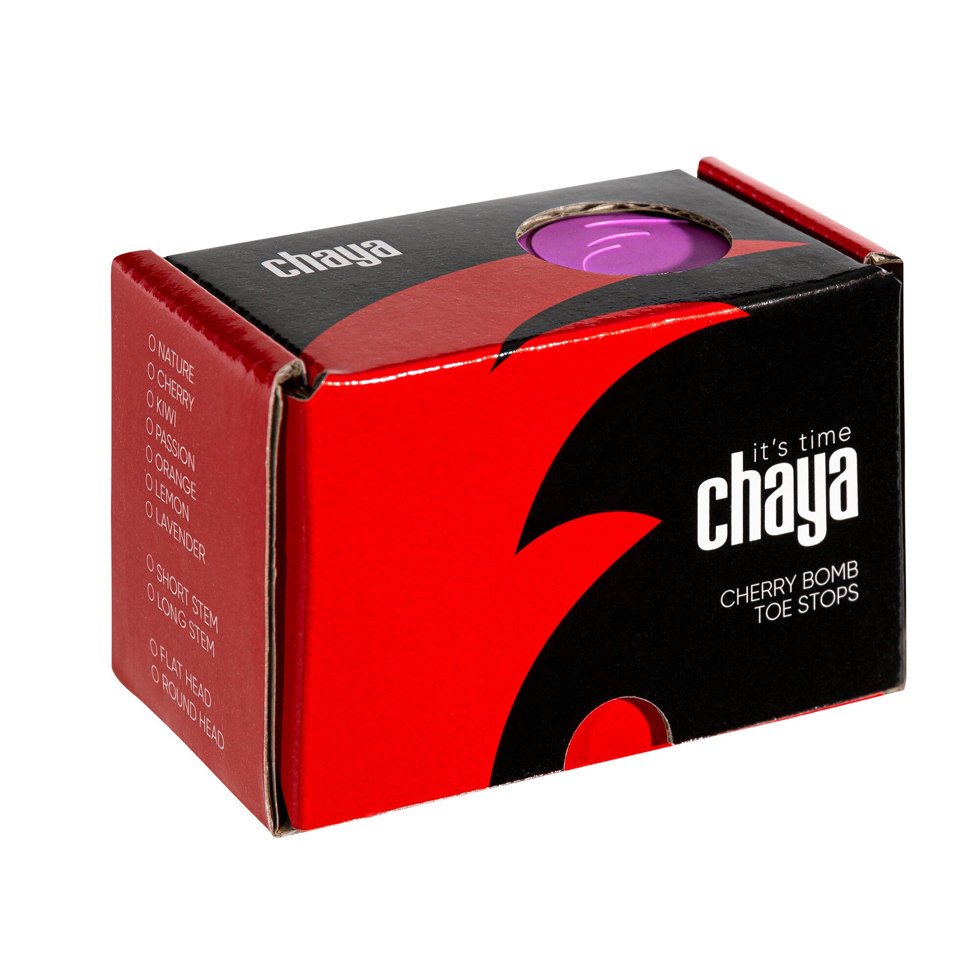 Cherry Bomb Toe Stop for Roller Skates - High Performance Skate Toe Stops for Derby, Dance & Artistic Skating - Perfect for Indoor & Outdoor Rink Use