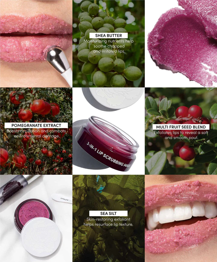 YOUR BEST LIPS YET Total Protocol Lip Care Set - Hydrating & Plumping Lip Treatment for Soft, Smooth Lips | Perfect for Daily Use, Night Care & Makeup Prep