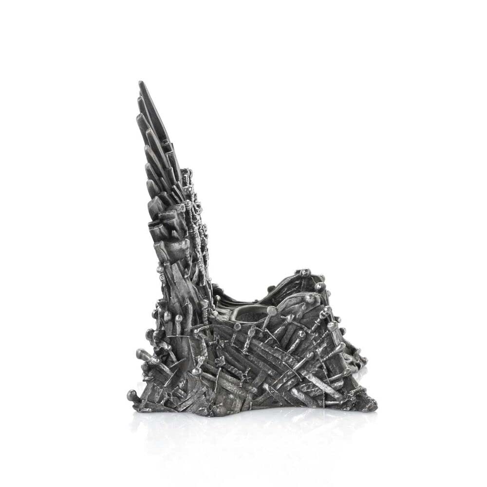 Royal Selangor Handcrafted Game of Thrones Pewter Iron Throne Phone Stand - Premium Gift for Fans - Perfect for Displaying Smartphones & Tablets in Home or Office