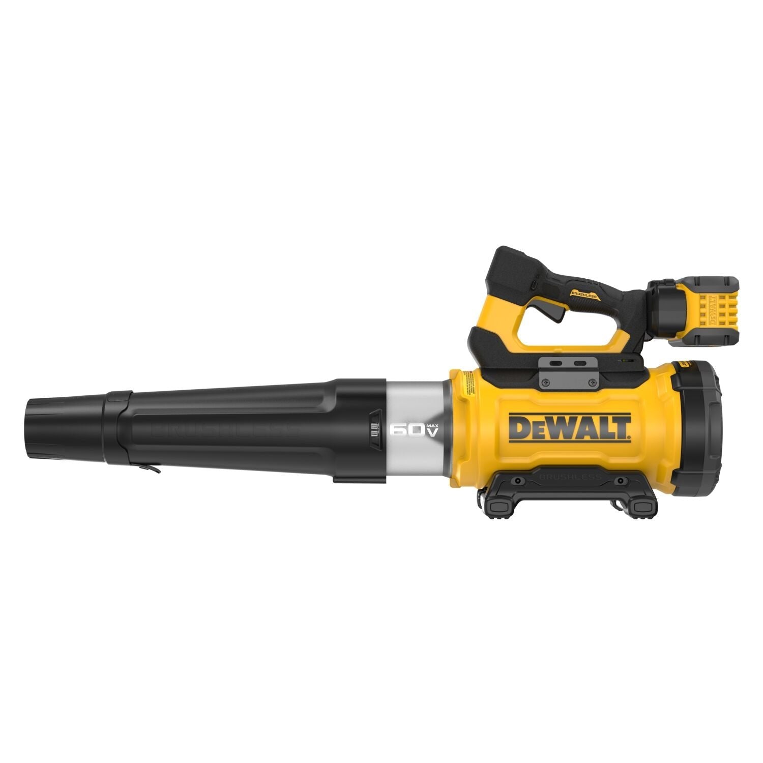 DEWALT DCBL777Y1 60V MAX Brushless Cordless Leaf Blower Kit - High Power Yard Tool for Lawn Care, Leaf Removal & Outdoor Cleaning