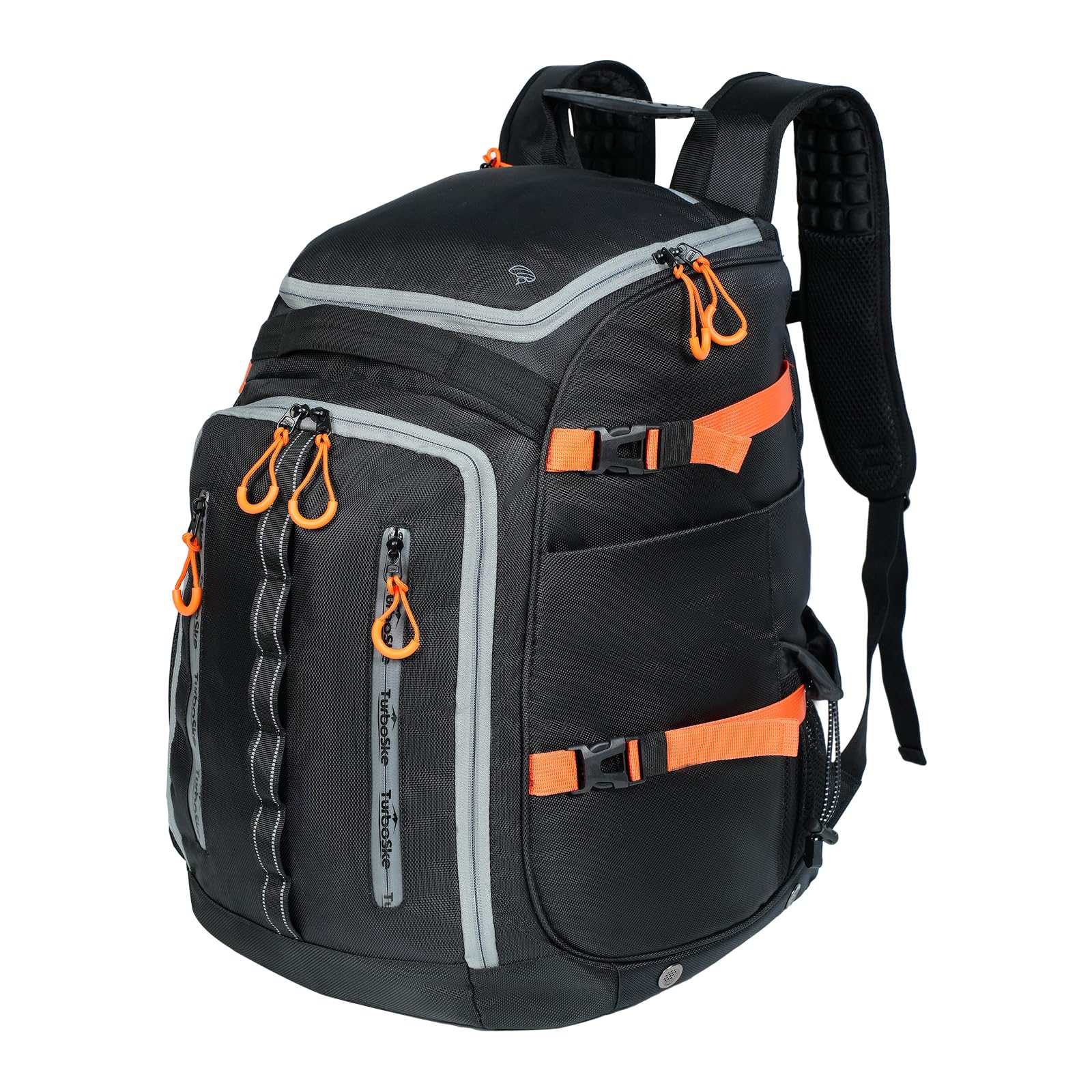 50L Waterproof Ski Boot Backpack for Snowboarding – Durable & Lightweight Travel Storage Bag with Helmet, Goggles & Glove Compartments – Perfect for Ski Trips, Winter Sports Gear Organization (Men & Women)