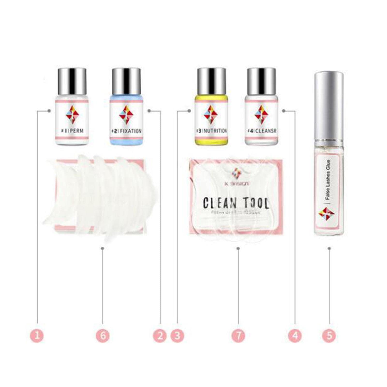 Trendy Retail® Professional Eyelash Lift Kit - DIY & Salon Use for Curling, Lifting & Perming Lashes | Perfect for Home Spa & Professional Beauty Treatments