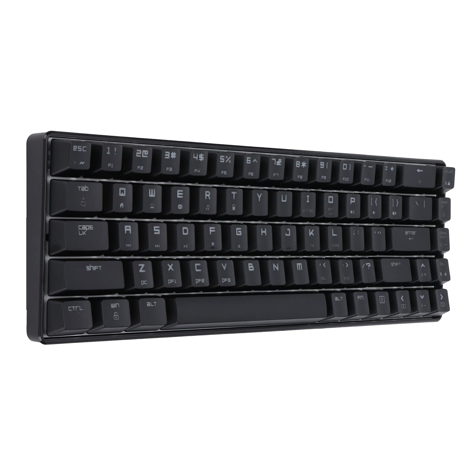Zyyini 68 Key Mechanical Gaming Keyboard with RGB Backlit, Green Switch, Wired USB Keyboard for PC - Compatible with Windows 10/8/7/OS X/XP/Vista - Perfect for Gaming, Typing & Office Work