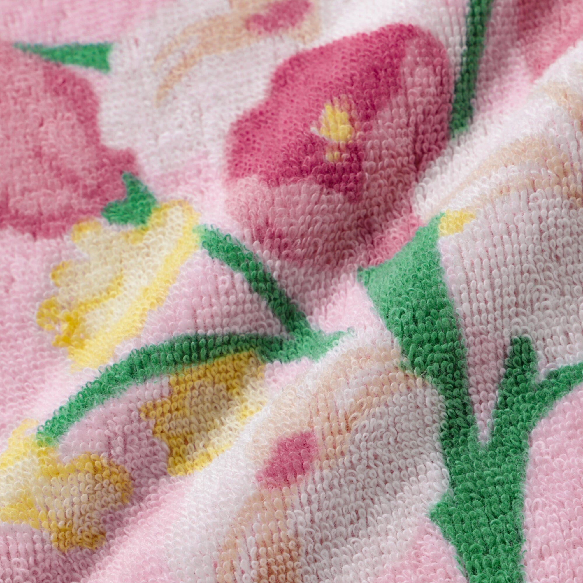 Antibacterial Deodorizing Handkerchief - Pink Floral Design for Women, Travel, Gym & Outdoor Activities