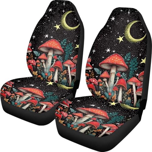 Red Mushroom Moon Star