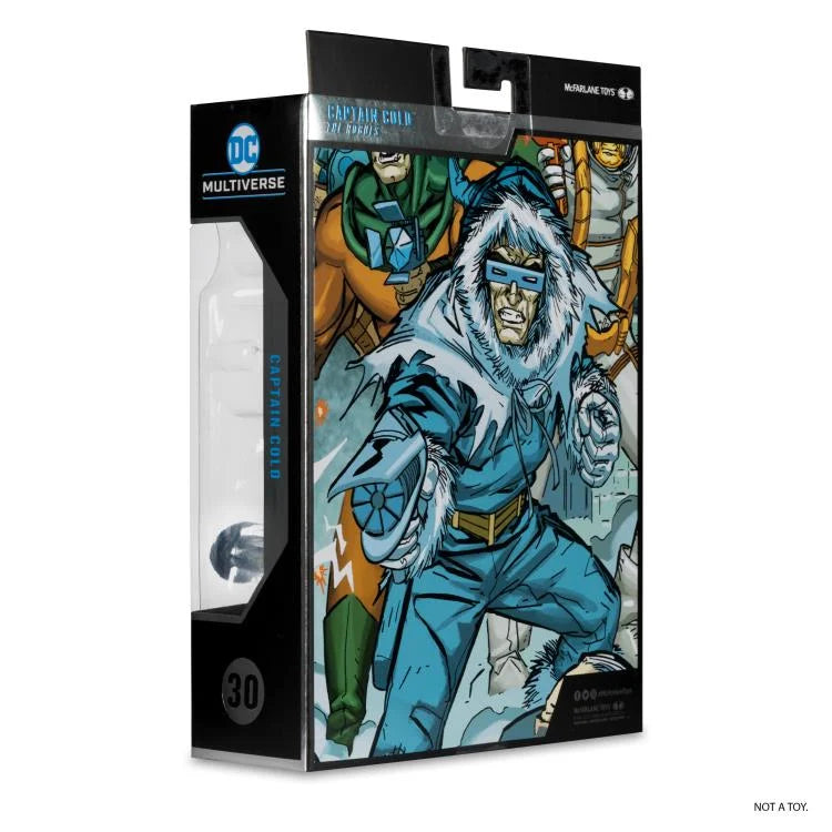 Captain Cold Platinum Edition Chase The Rogues DC Multiverse Collector Action Figure #30 - Perfect for DC Comics Fans, Collectors & Display Cases