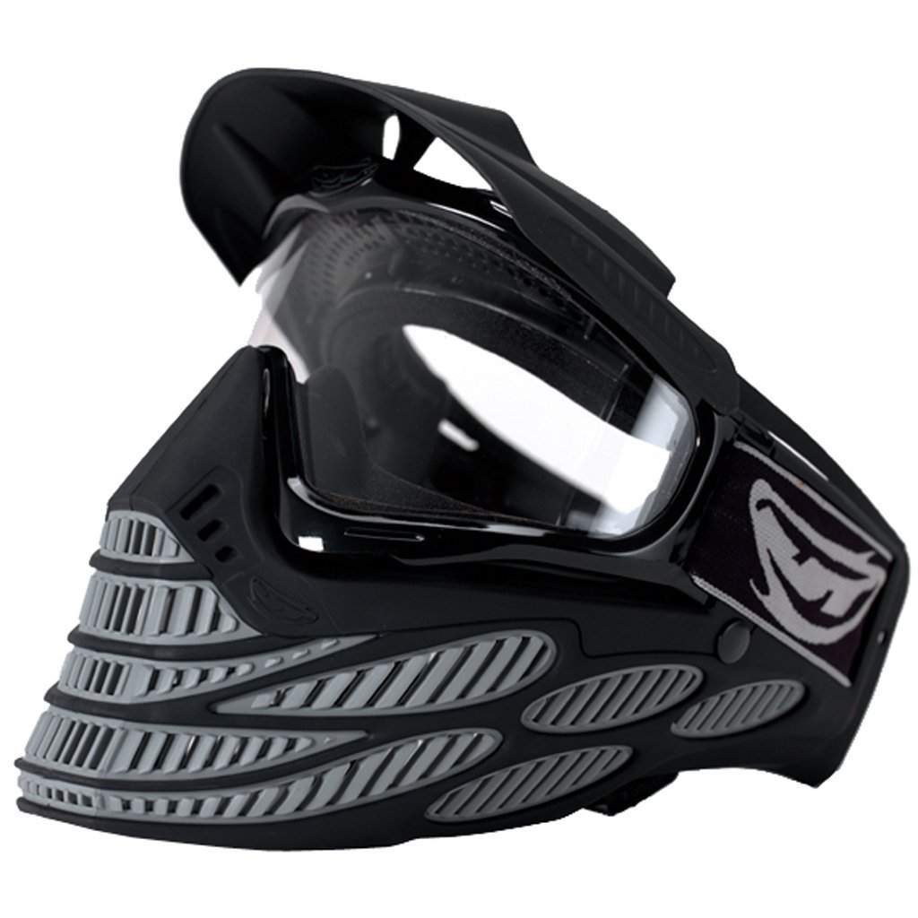JTUSA Flex 8 Paintball Mask - Anti-Fog, Full Face Protection for Paintball & Airsoft Games - Perfect for Outdoor Sports & Tactical Training