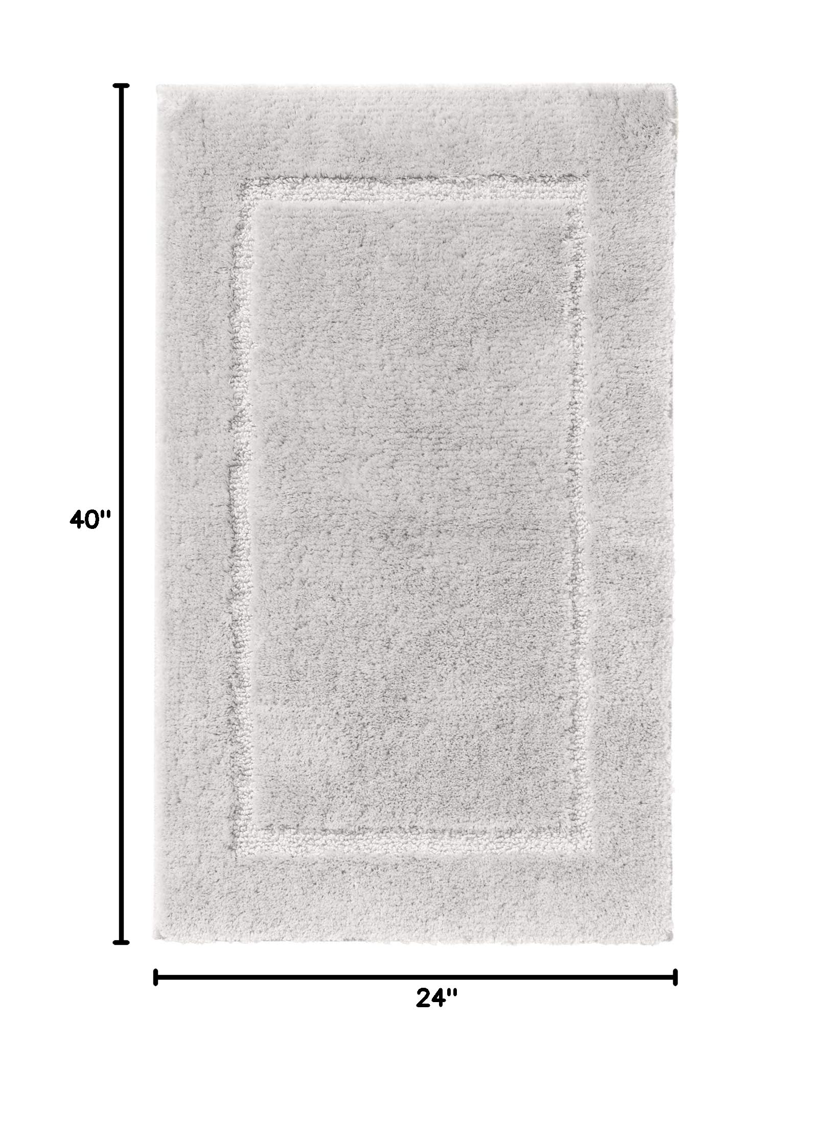BrylaneHome BH Studio Luxe Bath Rugs - 24