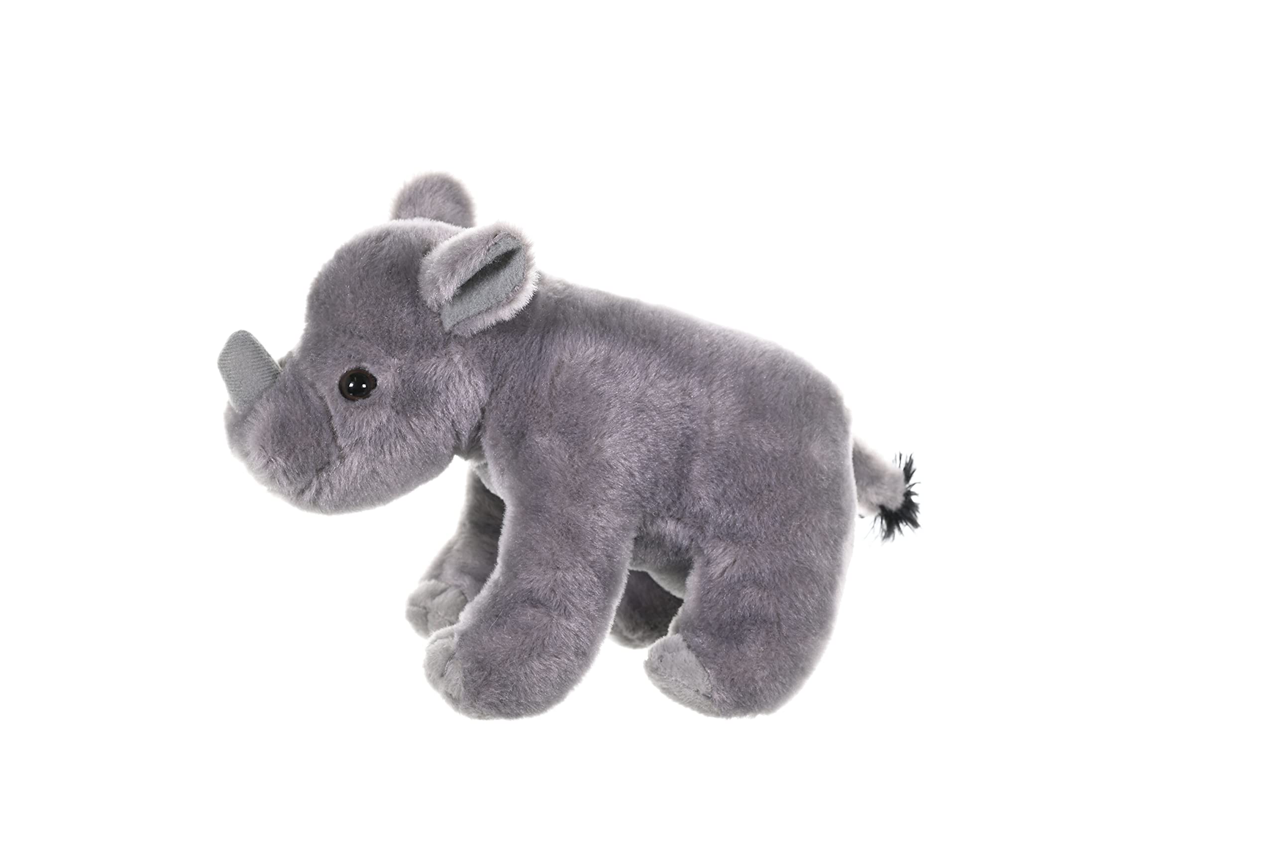Wild Republic 8 Inch Rhino Baby Plush Stuffed Animal - Soft Cuddlekins Plush Toy for Kids | Perfect Gift for Birthdays, Nursery Decor & Cuddling Companion