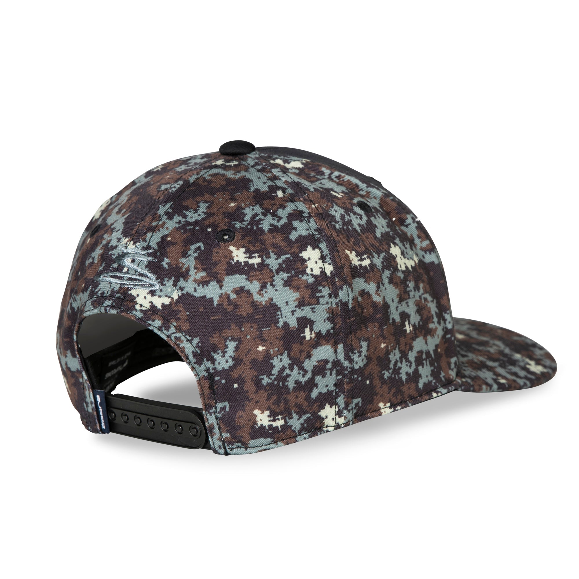 Camo Crown C Snapback Hat - Adjustable Military Style Baseball Cap for Men & Women - Perfect for Outdoor, Hunting, and Casual Wear