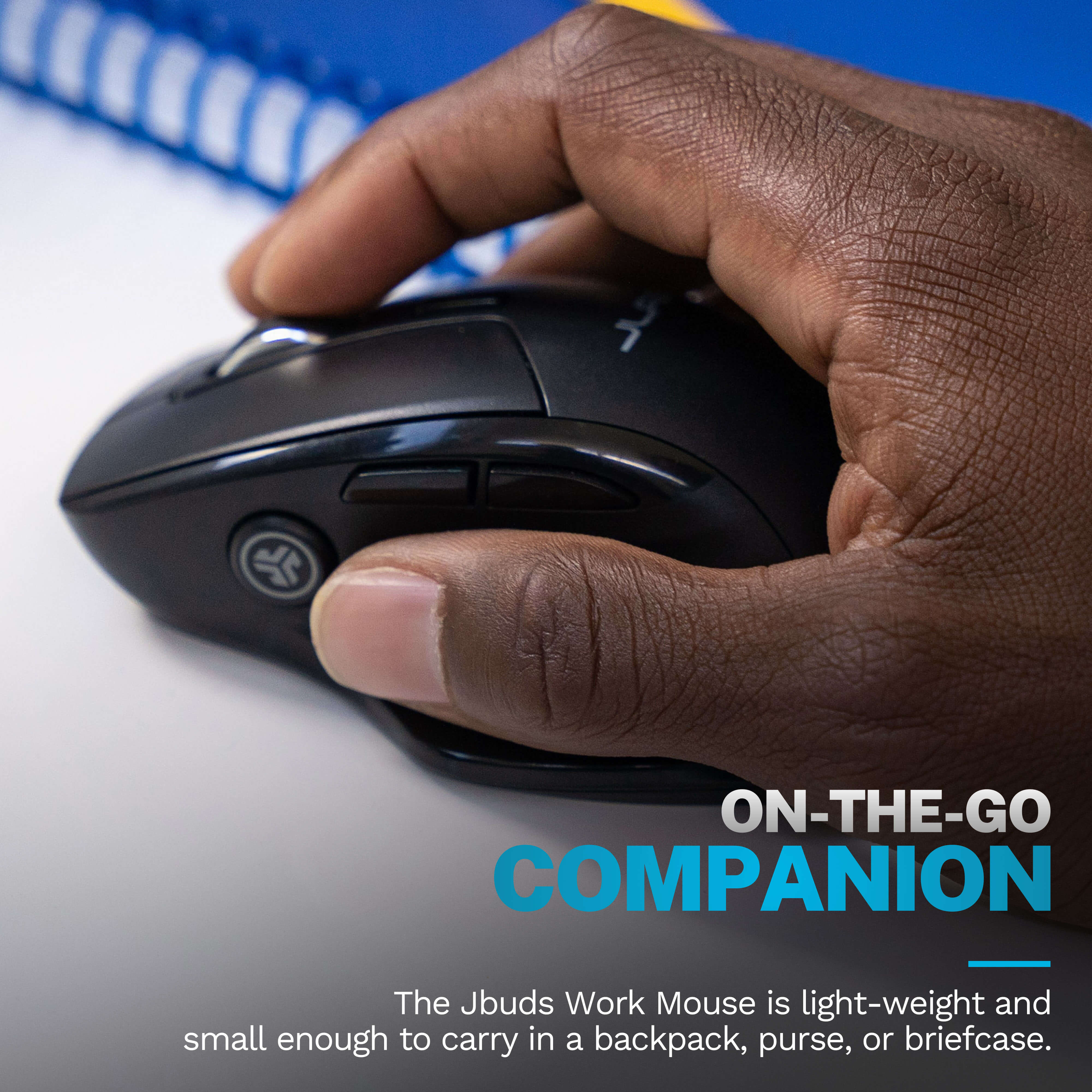 JLab JBuds Wireless Keyboard and Mouse Combo - Ergonomic Bluetooth Keyboard & Mouse Set for PC, Laptop, Mac - Perfect for Home Office, Gaming & Remote Work