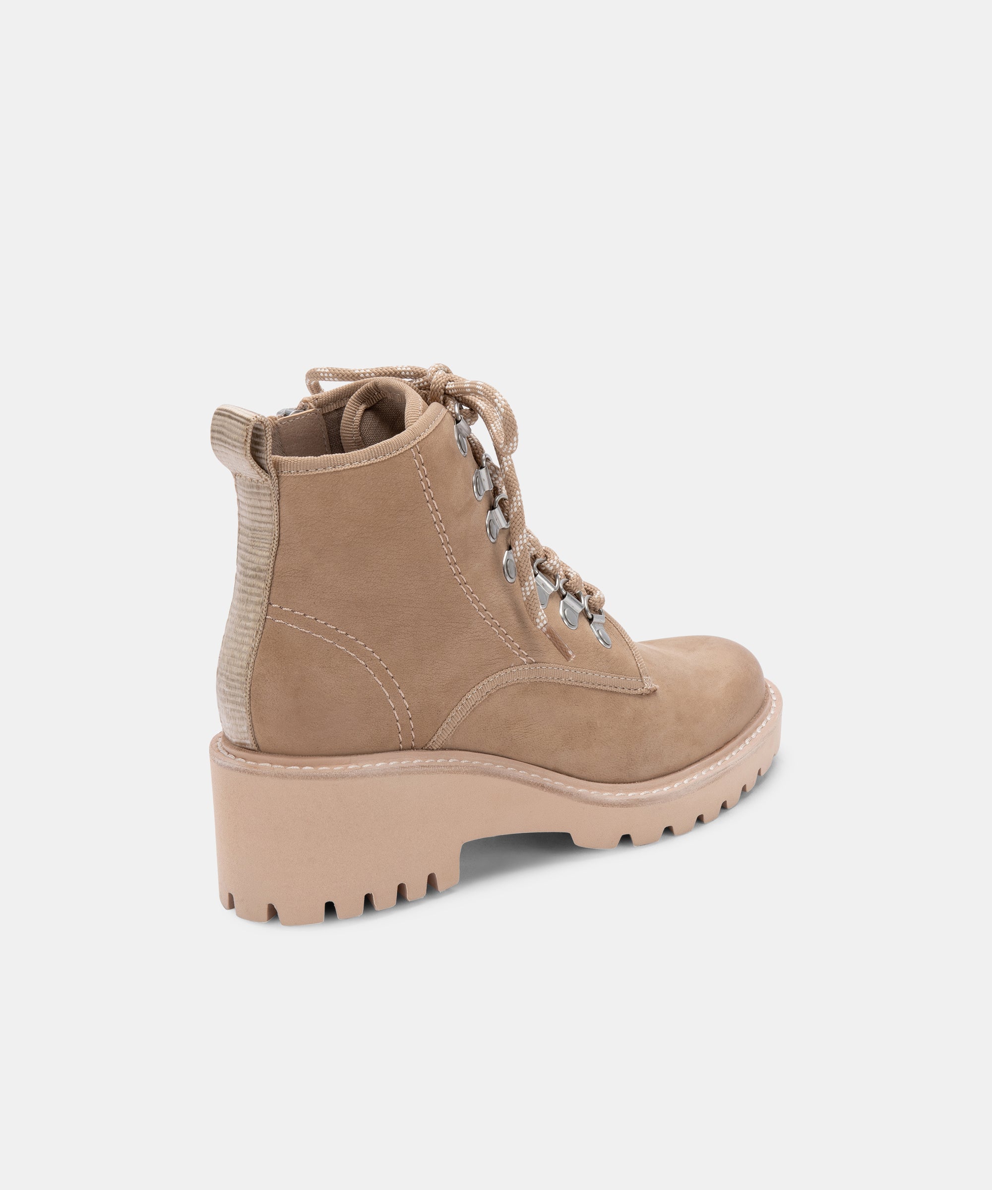 HUEY HIKER BOOTS - Waterproof Mushroom Nubuck Leather Hiking Boots for Men & Women - Perfect for Outdoor Adventures, Camping and Trail Walking