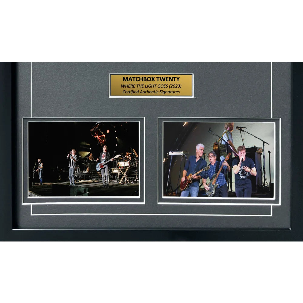 Matchbox Twenty Signed 