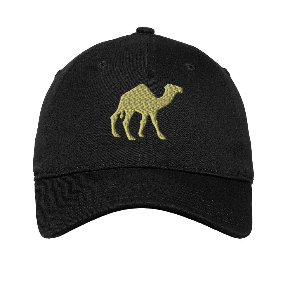 Soft Camel Baseball Cap with B Embroidery - Unisex Animal Dad Hat for Men & Women | Casual Outdoor, Sports & Streetwear Fashion