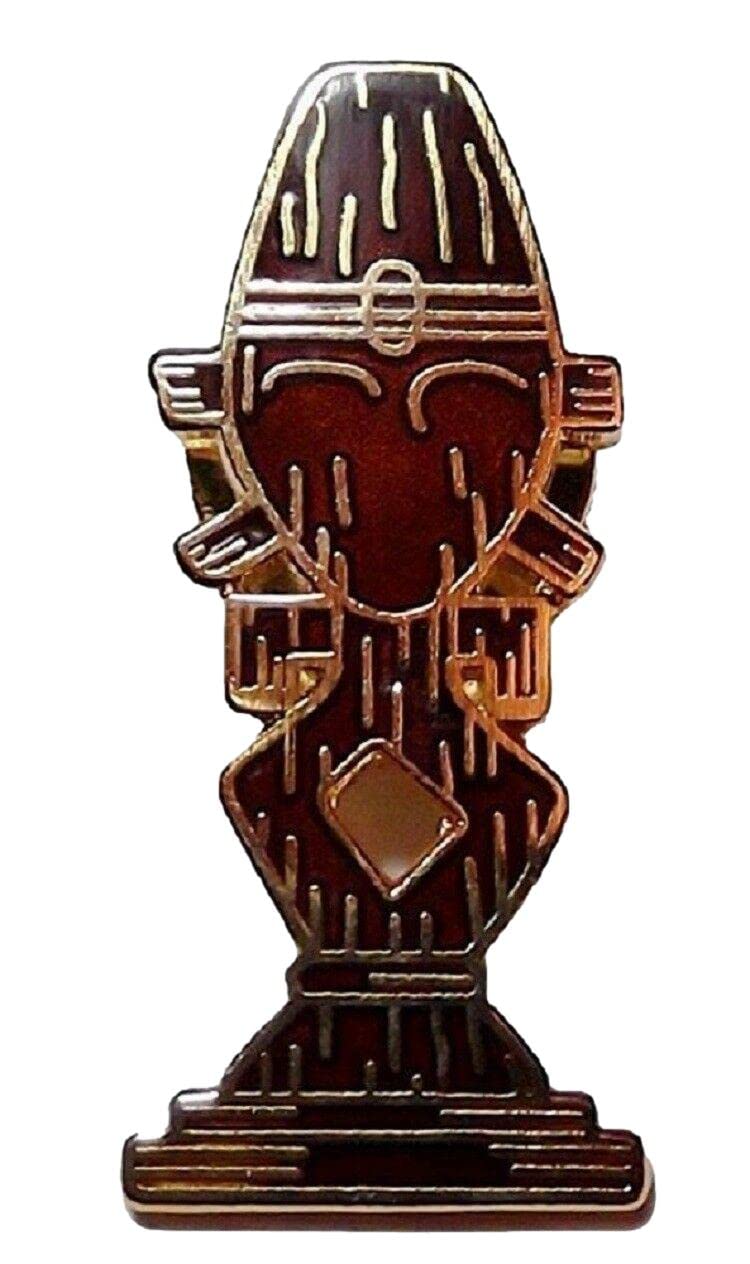 Star Trek The Next Generation Captain's Holiday Horga'hn Sex Idol Metal Enamel Pin - Sci-Fi Collectible Badge for Fans, Cosplay & Geek Gifts