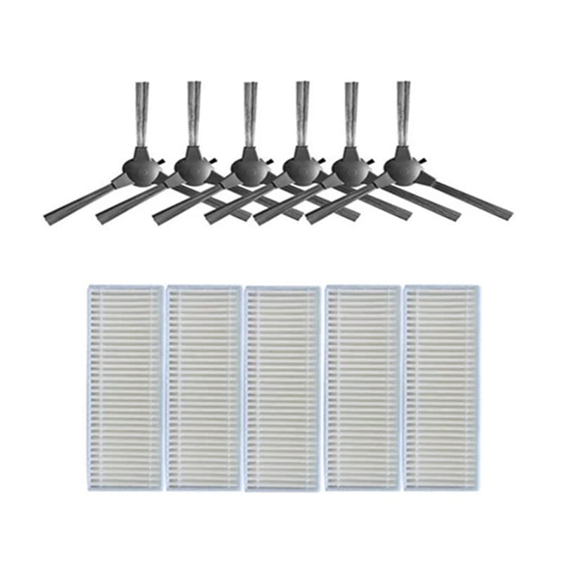 Lefant C200a Vacuum Cleaner Side Brush & Filter Frame Replacement Parts - Compatible with Robotic Vacuum Cleaners - Perfect for Home Cleaning & Maintenance (Color: As Shown)