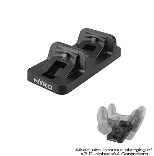 Nyko Master Pak for PlayStation 4 - Complete PS4 Accessory Kit with Wired Headset, Charge Dock, Controller Skins, Thumbstick Caps & Charging Cable - Essential Gaming Gear for PS4 Gamers - Perfect for Multiplayer Gaming, Late-Night Sessions & Competitive Play
