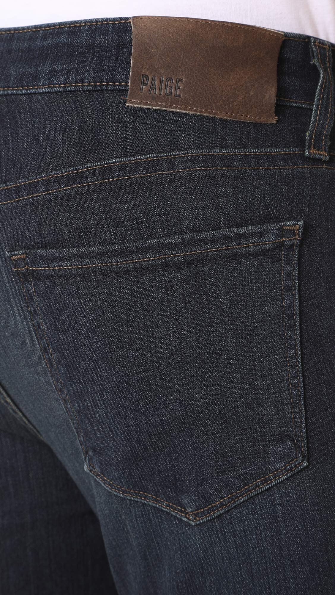 PAIGE Men's Lennox Cellar Jeans - Slim Fit Stretch Denim Pants for Casual Wear | Office, Dating & Weekend Outfits