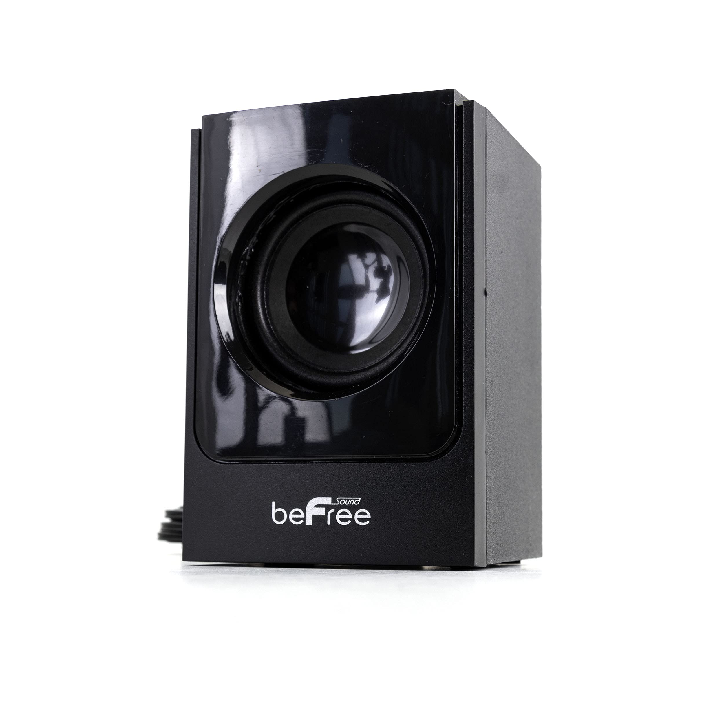 beFree Sound 5.1 Channel Surround Sound Bluetooth Speaker System - Wireless Home Theater Audio for Movies, Music & Gaming - Black