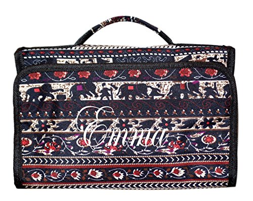 Elephant Tapestry - Embroidered Name