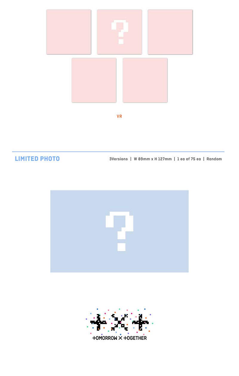 TXT [MINISODE1 : BLUE HOUR] K-POP Album Set - 3 Versions (CD, Photo Book, Stickers, Lyric Papers) | Collectible Merchandise for MOA Fans | Perfect for K-POP Collections, Gift Giving & Fan Meetings