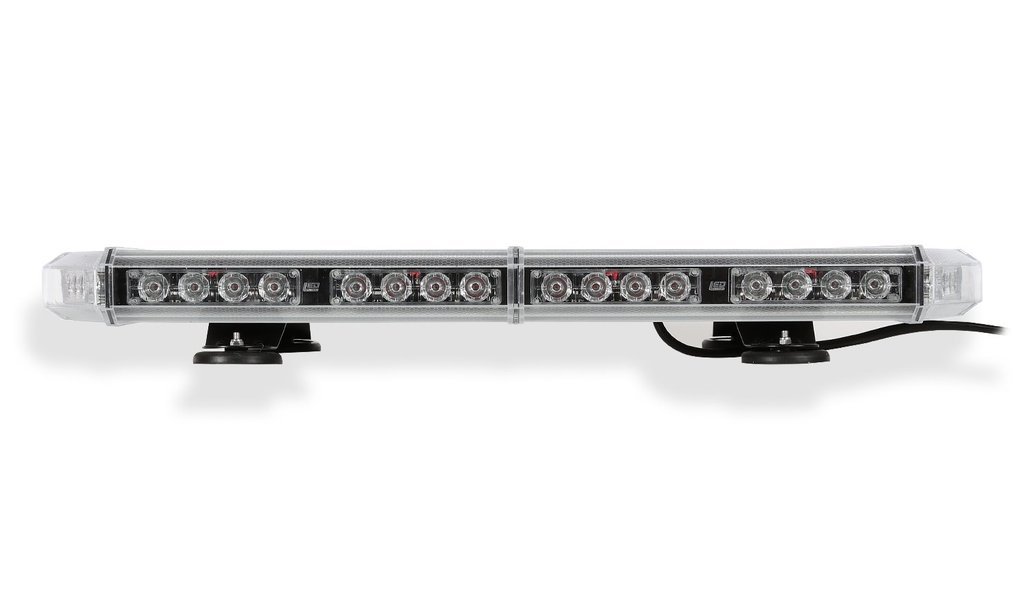 3W Avian Eye TIR Low Profile Magnetic Roof Mount LED Light Bar - 27 Inch Emergency Vehicle Light with Amber/White Options for Trucks, SUVs & Off-Road Vehicles
