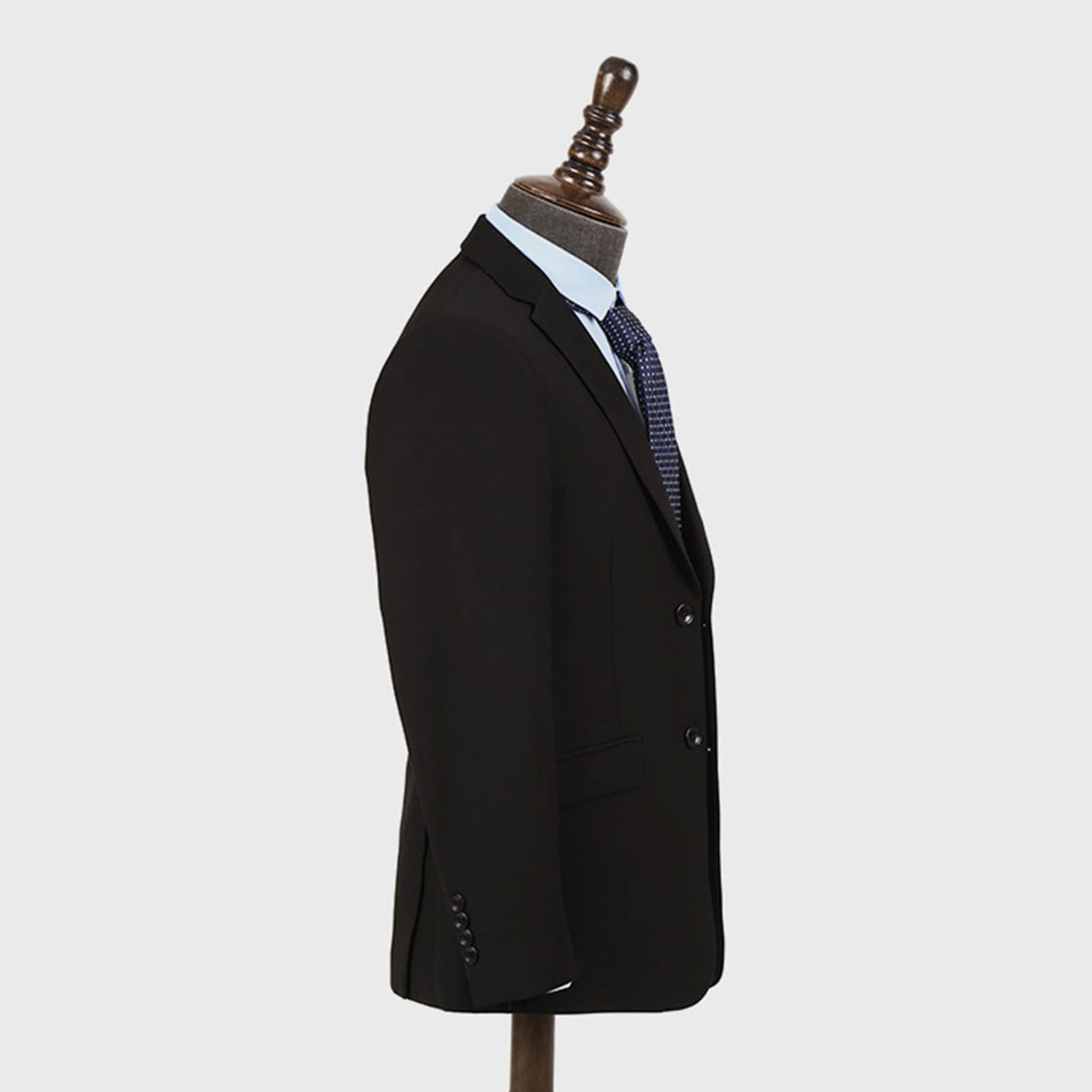 Men's Slim Fit Two-Button Notch Lapel Blazer - Professional Business & Casual Tuxedo Jacket for Office, Weddings & Formal Events