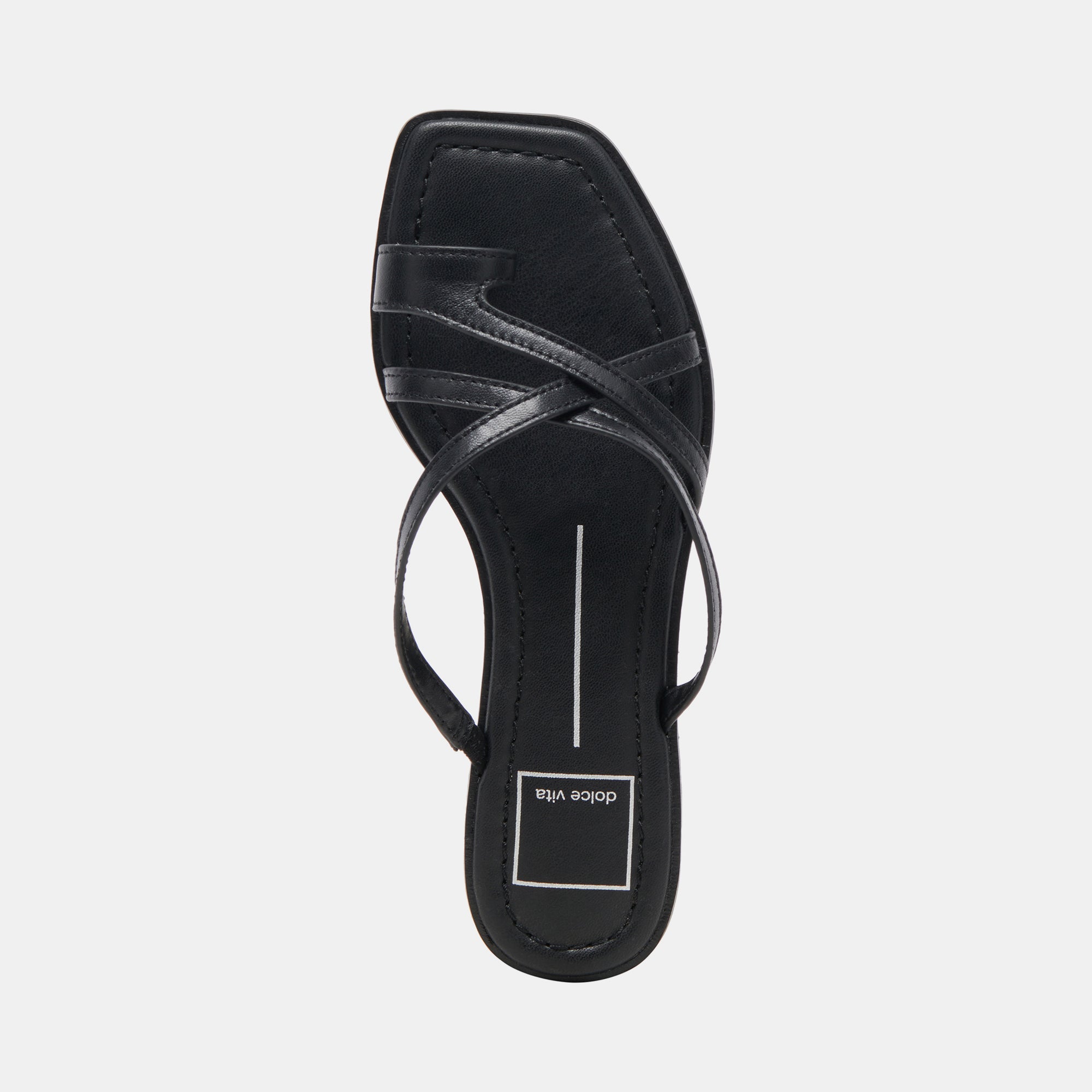 INDIGO Black Leather Sandals for Women - Comfortable & Stylish Summer Casual Shoes - Perfect for Beach, Vacation, and Everyday Wear