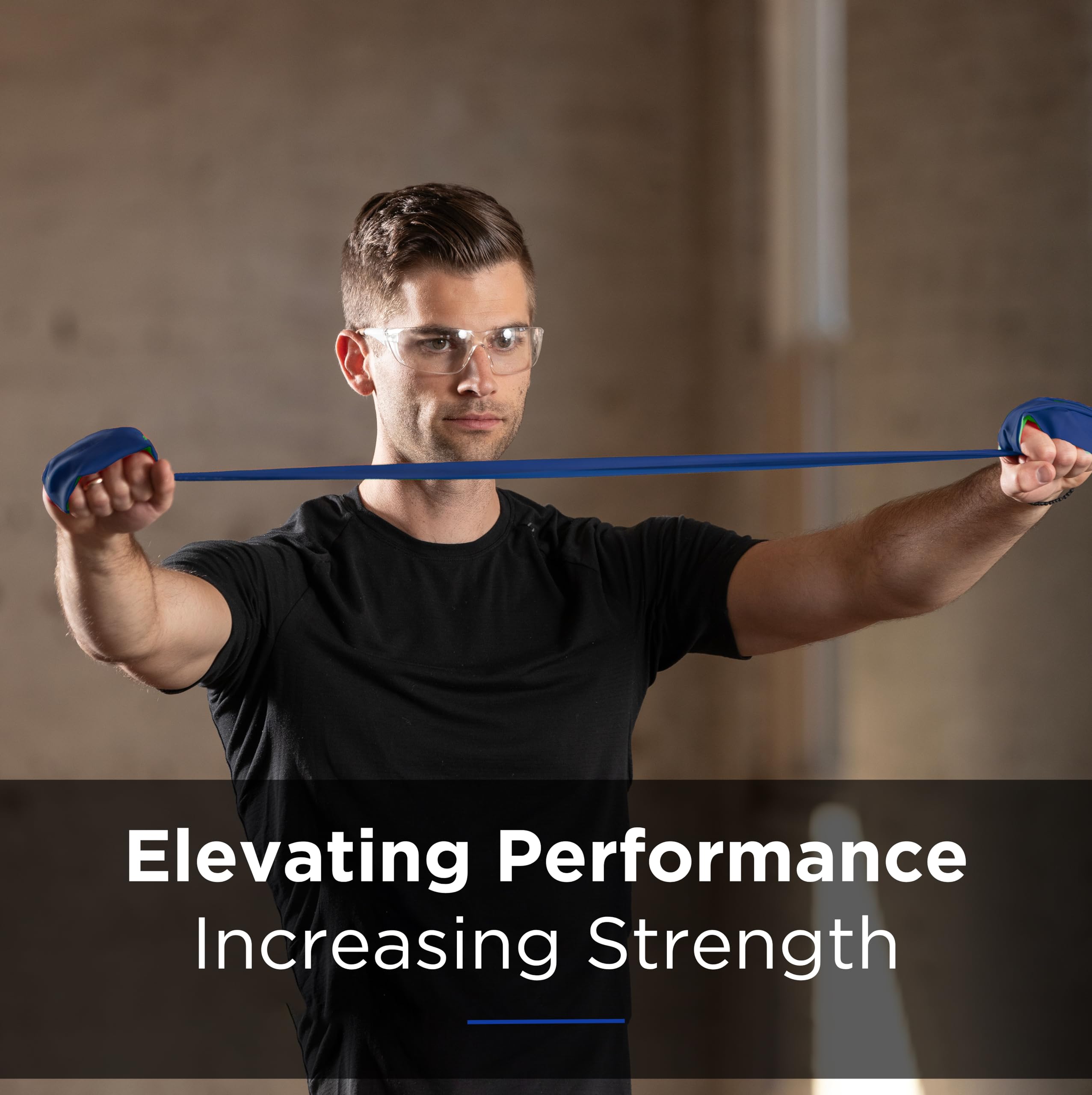 THERABAND Professional Latex Resistance Bands – 6 Ft Exercise Band for Strength Training, Physical Therapy, Pilates & Home Workouts – Extra Heavy (Level 5) – Blue – Perfect for Upper & Lower Body Workouts, Rehabilitation & Fitness Training