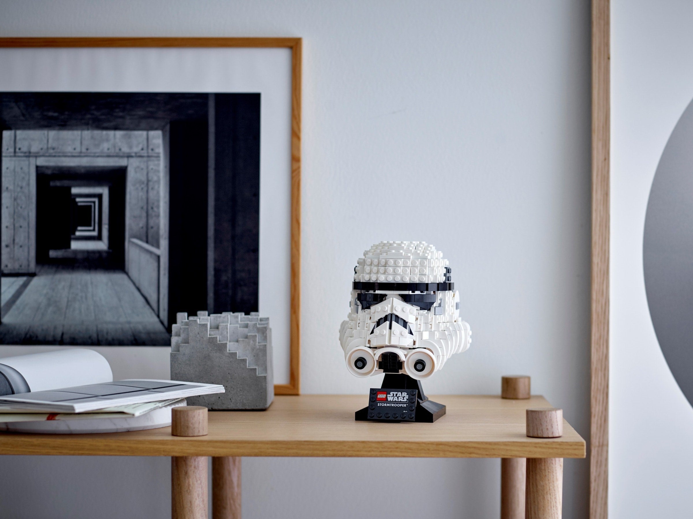 LEGO Star Wars Stormtrooper Helmet Building Kit (75276) - Collectible Display Model for Adults, Perfect for Home & Office Decor - Star Wars Fans Gift Idea